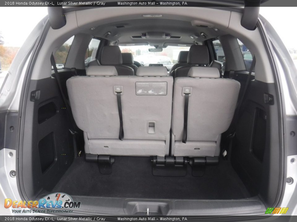 2018 Honda Odyssey EX-L Lunar Silver Metallic / Gray Photo #25