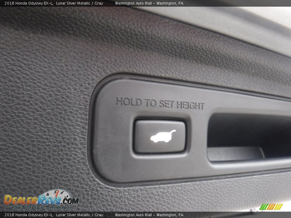 2018 Honda Odyssey EX-L Lunar Silver Metallic / Gray Photo #26