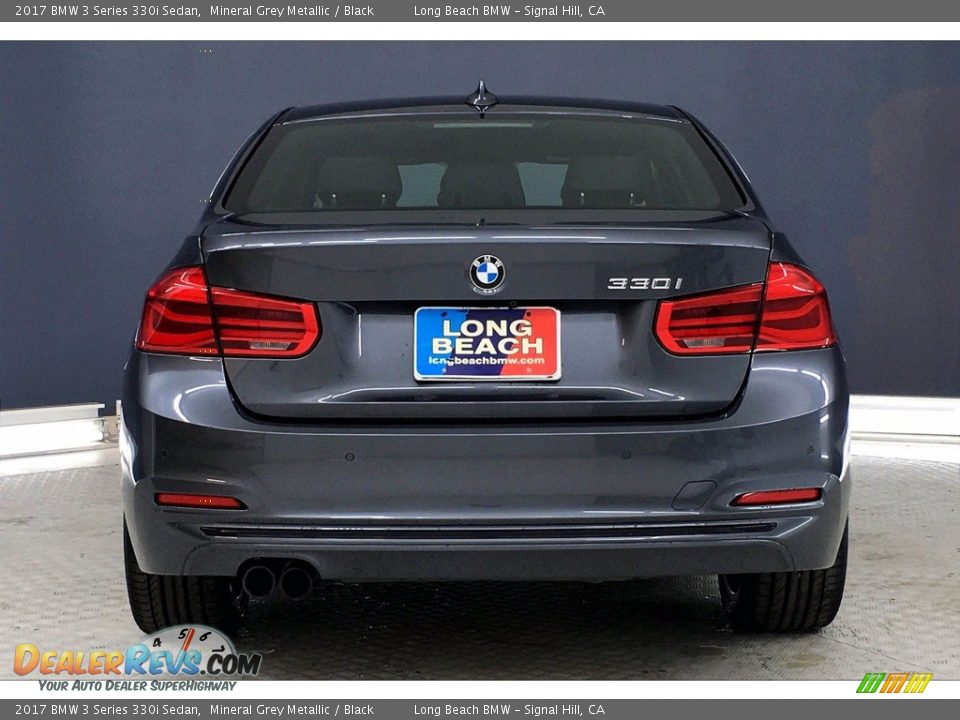 2017 BMW 3 Series 330i Sedan Mineral Grey Metallic / Black Photo #3