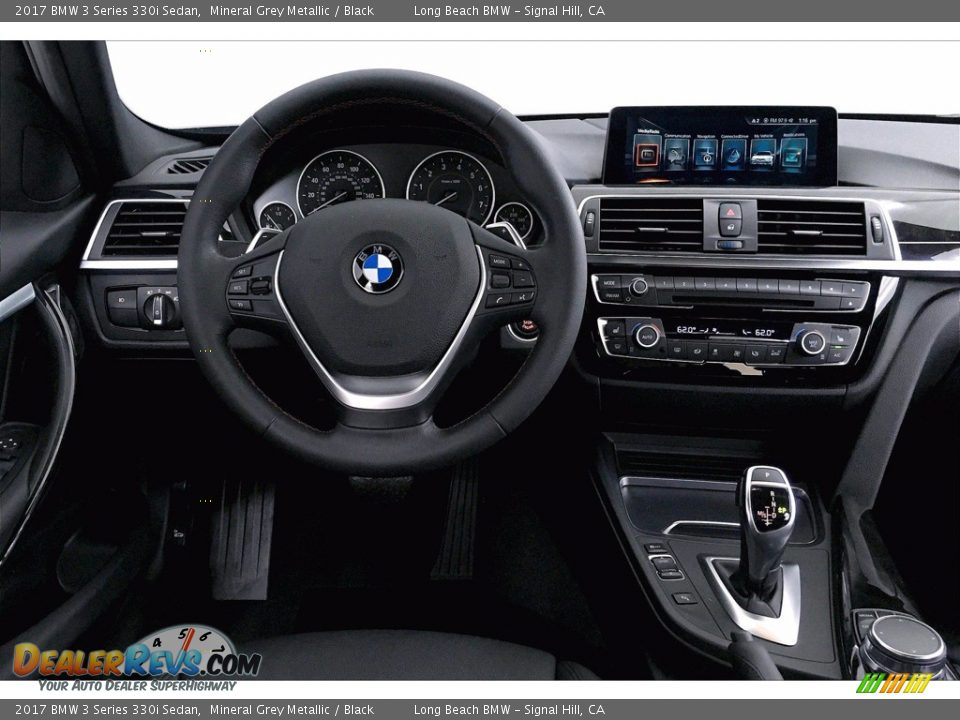 2017 BMW 3 Series 330i Sedan Mineral Grey Metallic / Black Photo #4
