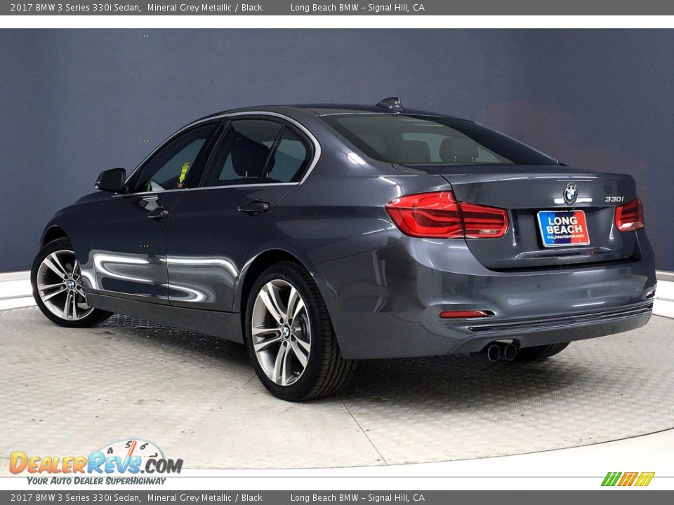 2017 BMW 3 Series 330i Sedan Mineral Grey Metallic / Black Photo #10