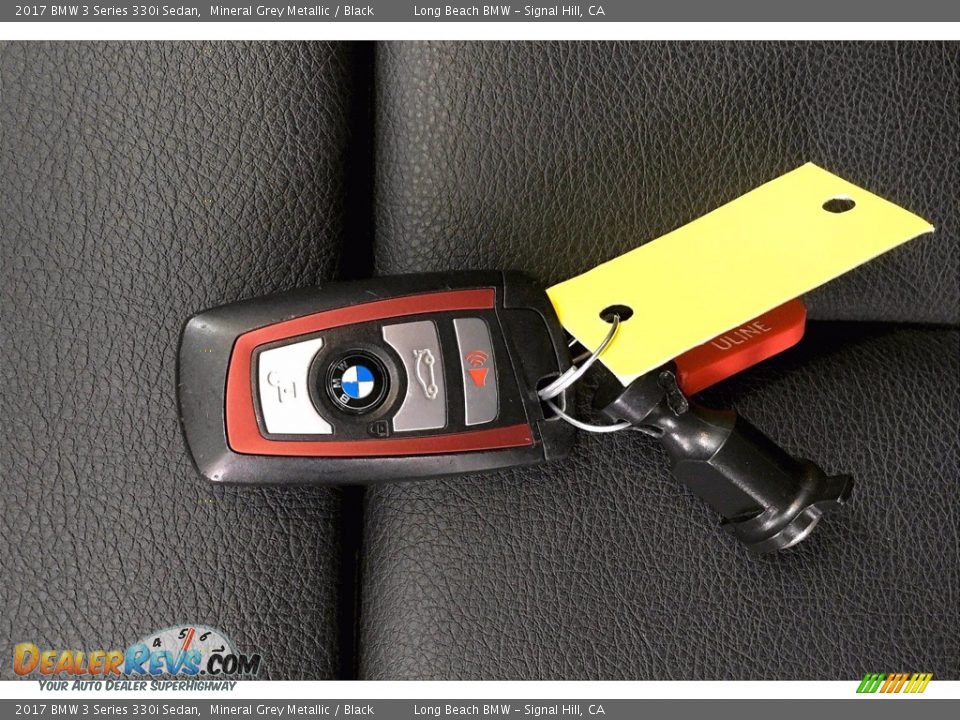 2017 BMW 3 Series 330i Sedan Mineral Grey Metallic / Black Photo #11