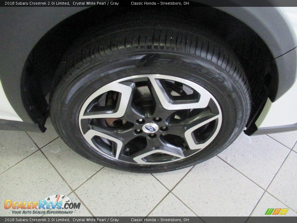 2018 Subaru Crosstrek 2.0i Limited Crystal White Pearl / Gray Photo #5