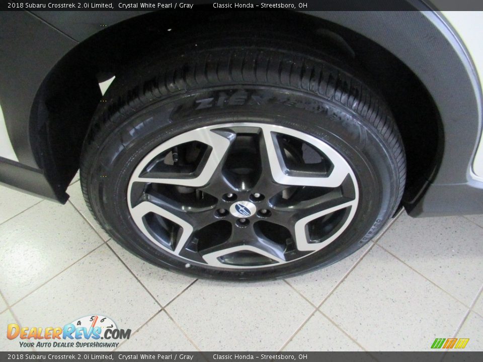 2018 Subaru Crosstrek 2.0i Limited Crystal White Pearl / Gray Photo #6