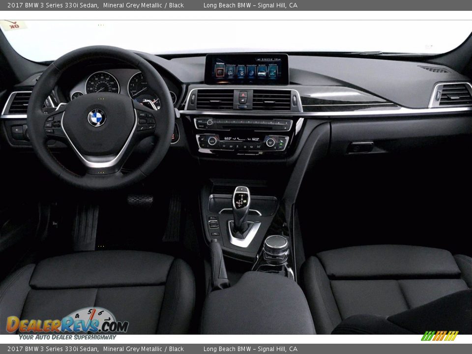 2017 BMW 3 Series 330i Sedan Mineral Grey Metallic / Black Photo #15