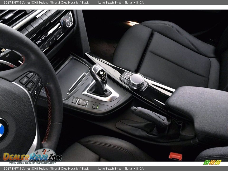 2017 BMW 3 Series 330i Sedan Mineral Grey Metallic / Black Photo #16