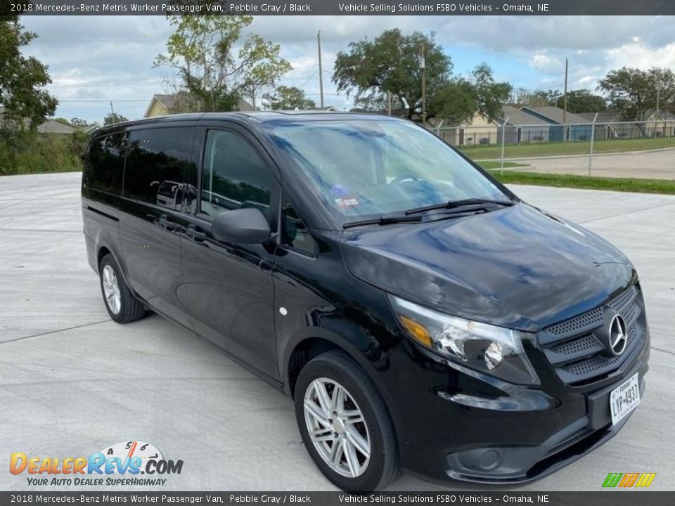 2018 Mercedes-Benz Metris Worker Passenger Van Pebble Gray / Black Photo #1