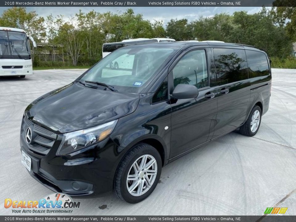 2018 Mercedes-Benz Metris Worker Passenger Van Pebble Gray / Black Photo #2