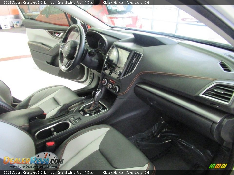2018 Subaru Crosstrek 2.0i Limited Crystal White Pearl / Gray Photo #15