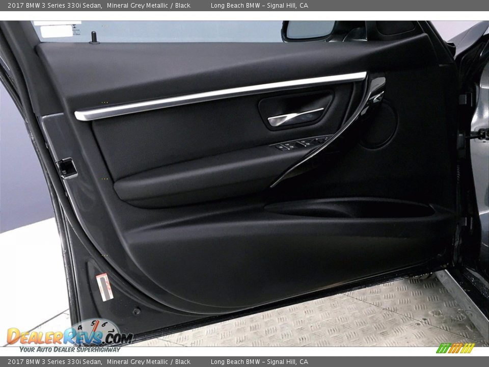2017 BMW 3 Series 330i Sedan Mineral Grey Metallic / Black Photo #23