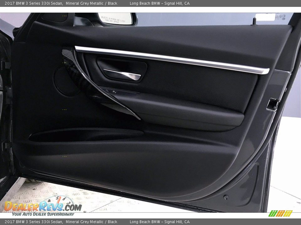 2017 BMW 3 Series 330i Sedan Mineral Grey Metallic / Black Photo #24