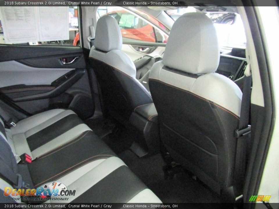 2018 Subaru Crosstrek 2.0i Limited Crystal White Pearl / Gray Photo #19