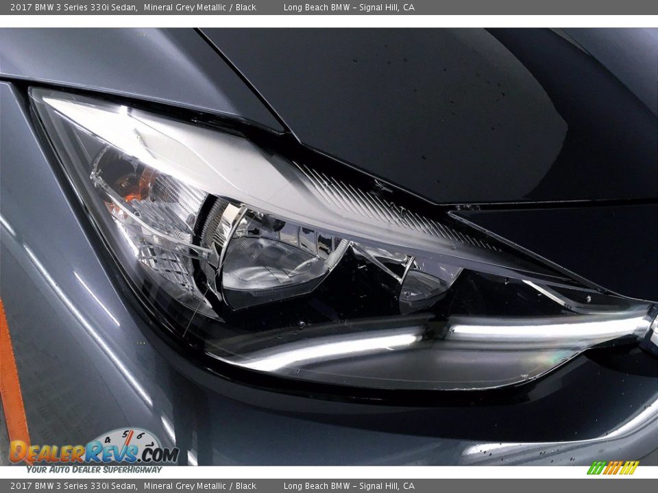2017 BMW 3 Series 330i Sedan Mineral Grey Metallic / Black Photo #26