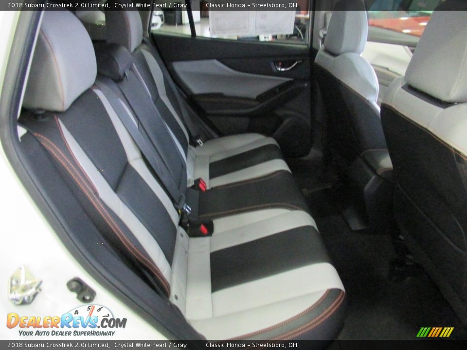 2018 Subaru Crosstrek 2.0i Limited Crystal White Pearl / Gray Photo #20
