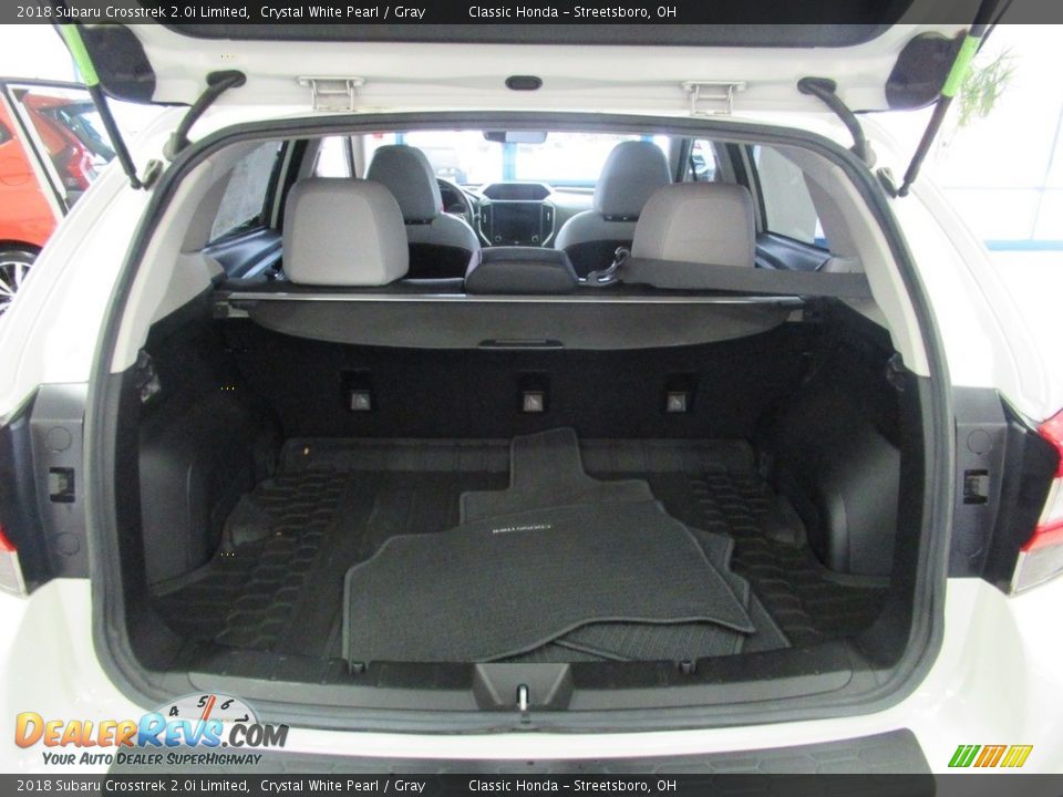 2018 Subaru Crosstrek 2.0i Limited Crystal White Pearl / Gray Photo #21