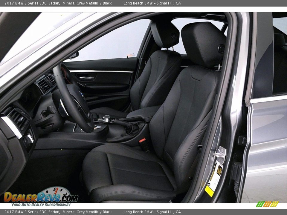 2017 BMW 3 Series 330i Sedan Mineral Grey Metallic / Black Photo #28