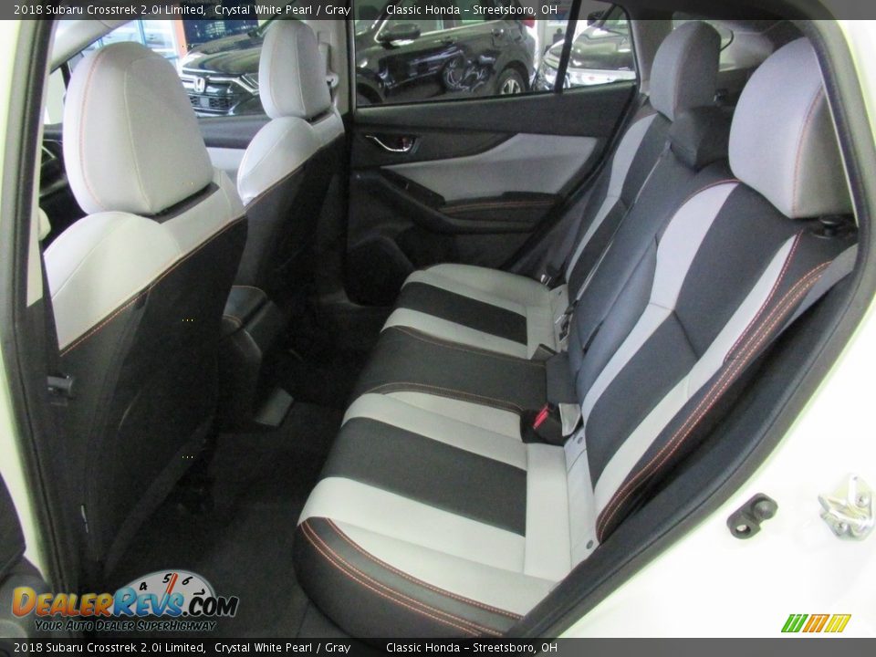 2018 Subaru Crosstrek 2.0i Limited Crystal White Pearl / Gray Photo #25
