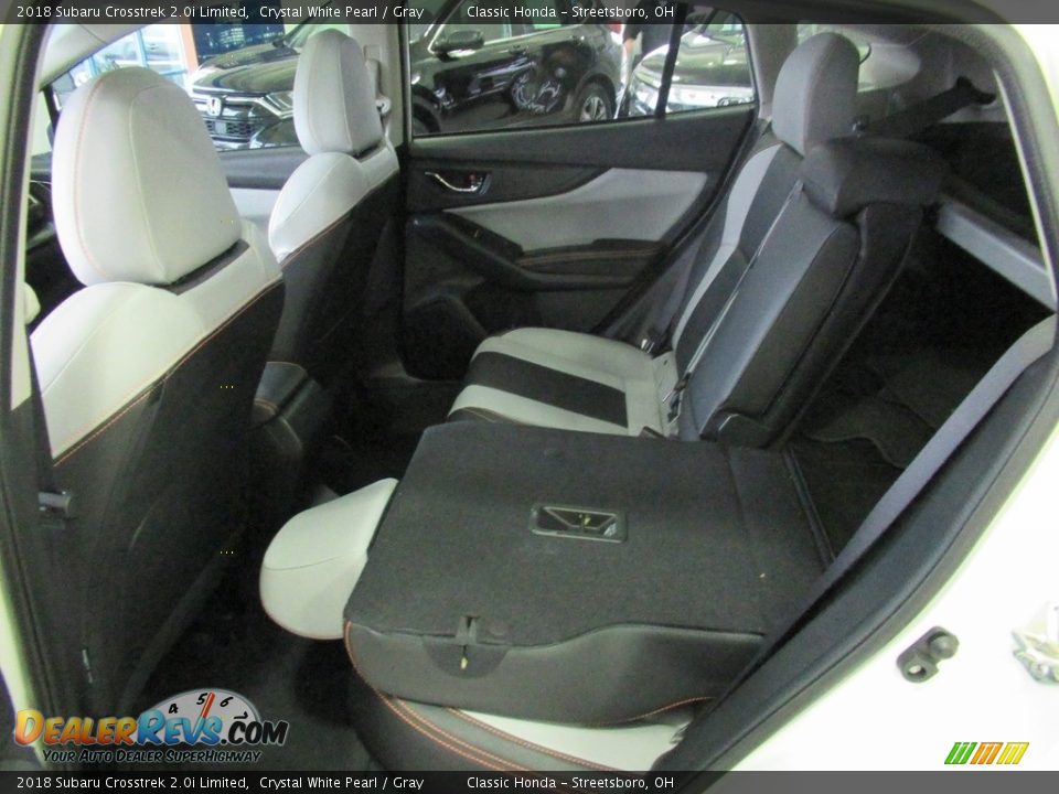 2018 Subaru Crosstrek 2.0i Limited Crystal White Pearl / Gray Photo #26