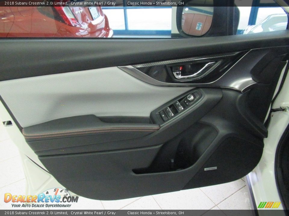 2018 Subaru Crosstrek 2.0i Limited Crystal White Pearl / Gray Photo #27