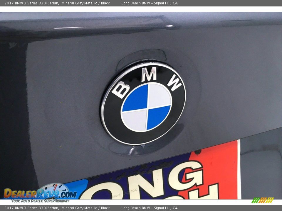 2017 BMW 3 Series 330i Sedan Mineral Grey Metallic / Black Photo #33