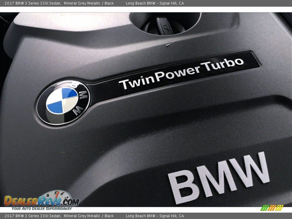 2017 BMW 3 Series 330i Sedan Mineral Grey Metallic / Black Photo #34