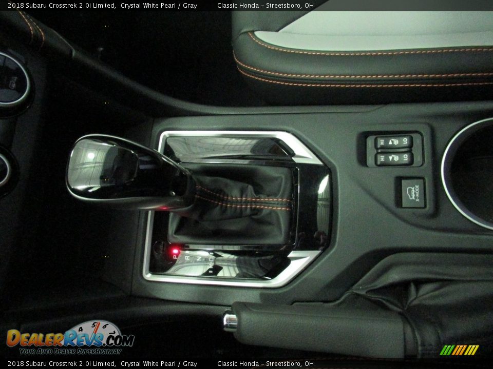 2018 Subaru Crosstrek 2.0i Limited Crystal White Pearl / Gray Photo #35