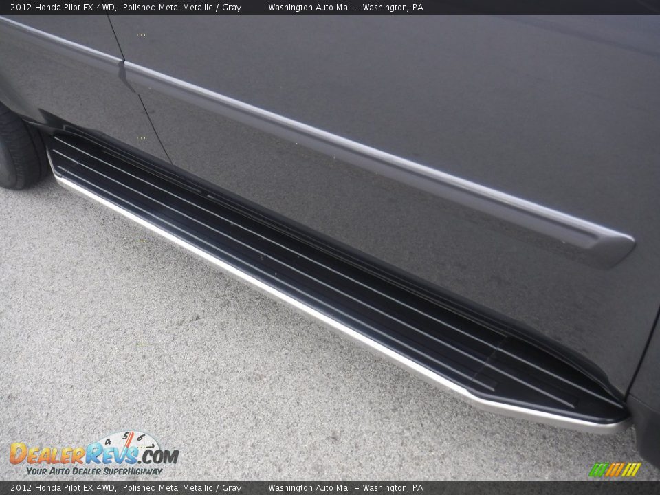 2012 Honda Pilot EX 4WD Polished Metal Metallic / Gray Photo #4