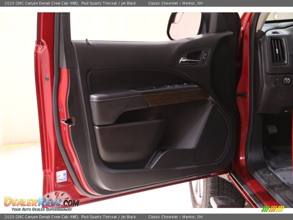 2020 GMC Canyon Denali Crew Cab 4WD Red Quartz Tintcoat / Jet Black Photo #4