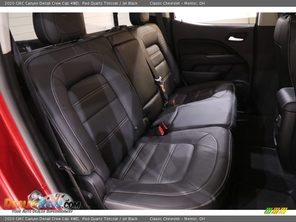 Rear Seat of 2020 GMC Canyon Denali Crew Cab 4WD Photo #21