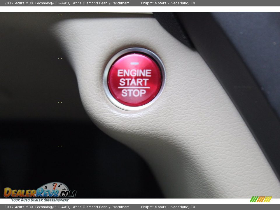 2017 Acura MDX Technology SH-AWD White Diamond Pearl / Parchment Photo #18