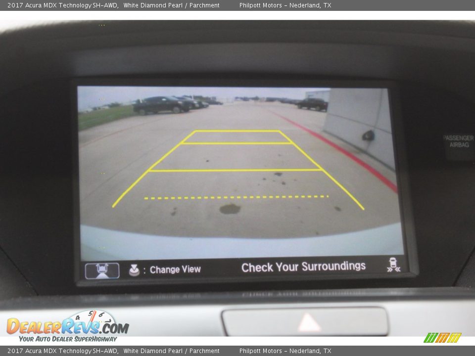 2017 Acura MDX Technology SH-AWD White Diamond Pearl / Parchment Photo #19