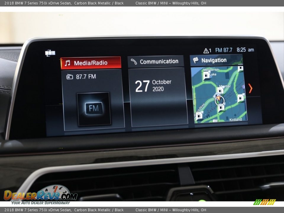 Navigation of 2018 BMW 7 Series 750i xDrive Sedan Photo #16