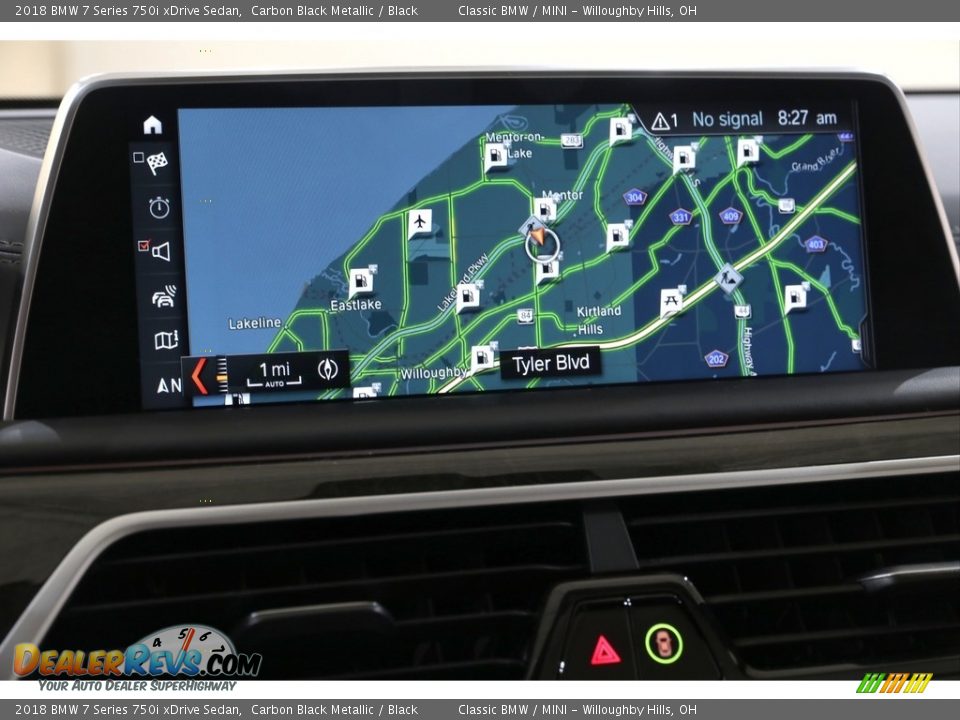 Navigation of 2018 BMW 7 Series 750i xDrive Sedan Photo #23