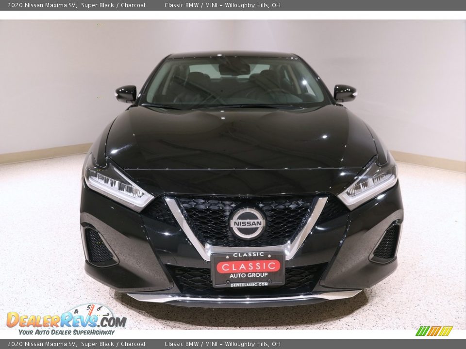 2020 Nissan Maxima SV Super Black / Charcoal Photo #2