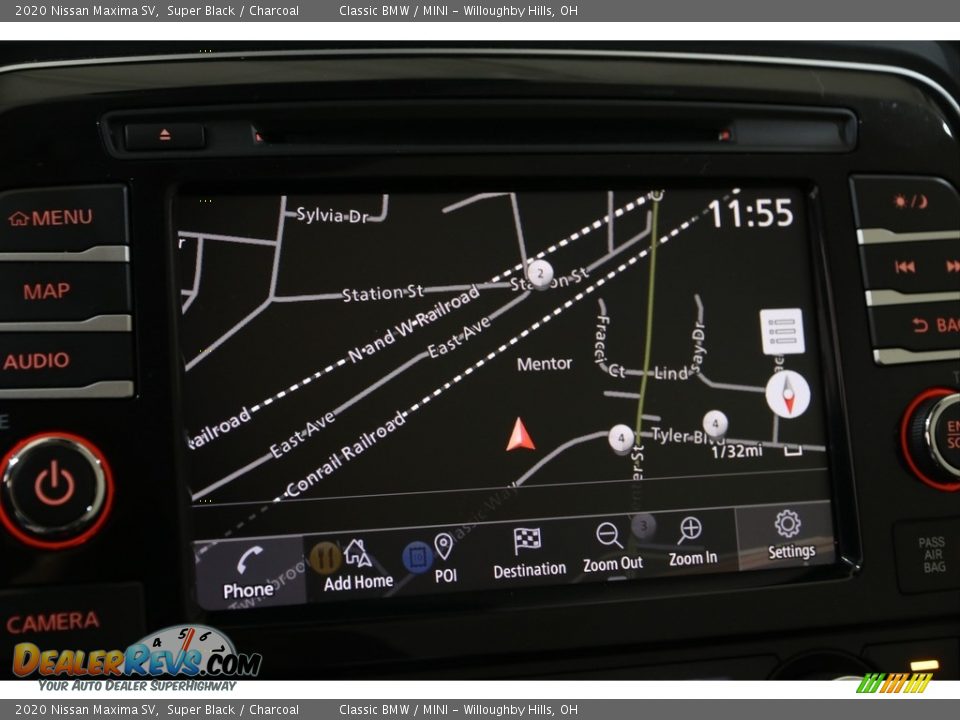 Navigation of 2020 Nissan Maxima SV Photo #14