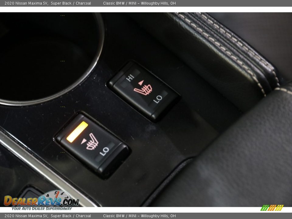 2020 Nissan Maxima SV Super Black / Charcoal Photo #21