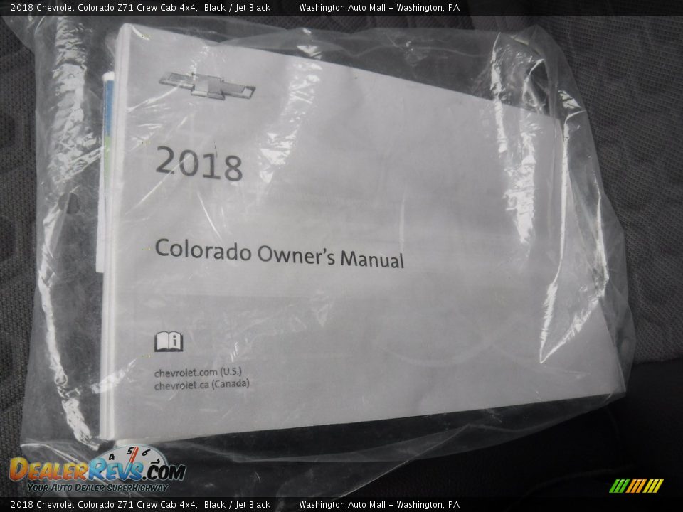 2018 Chevrolet Colorado Z71 Crew Cab 4x4 Black / Jet Black Photo #27