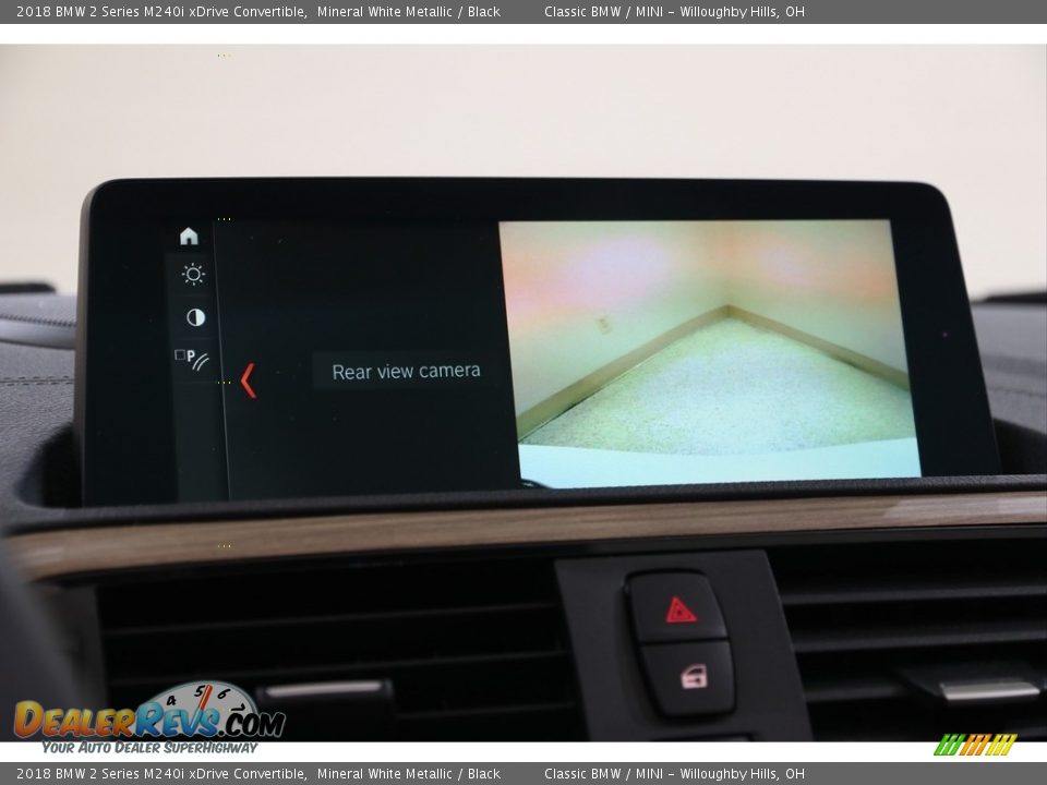 2018 BMW 2 Series M240i xDrive Convertible Mineral White Metallic / Black Photo #23