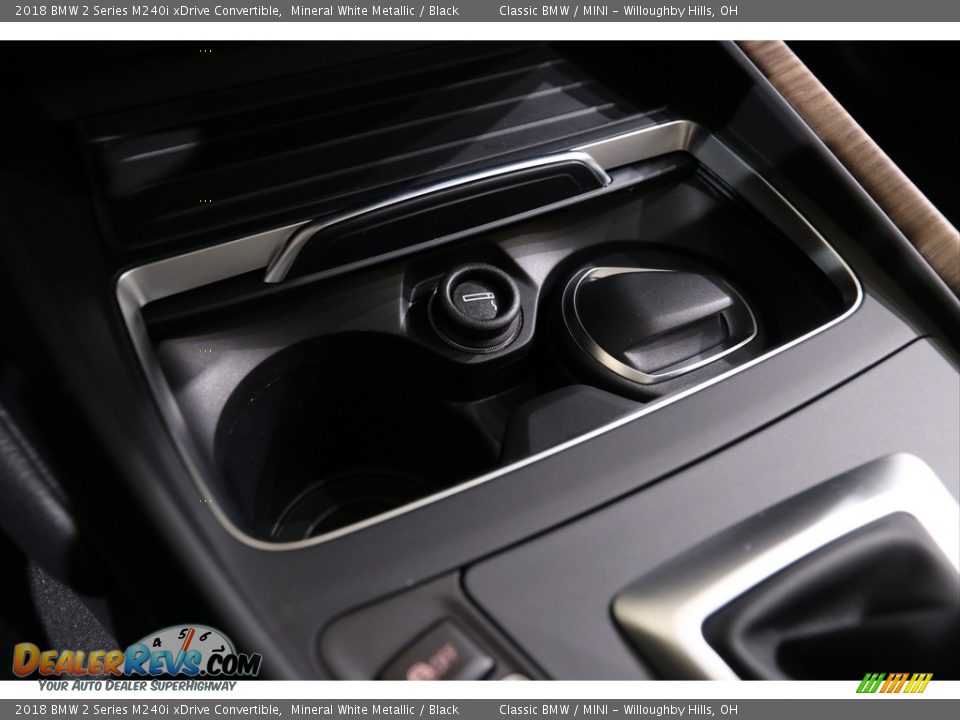 2018 BMW 2 Series M240i xDrive Convertible Mineral White Metallic / Black Photo #25