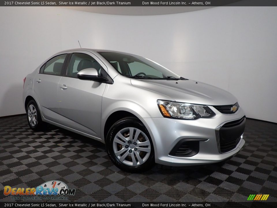 Front 3/4 View of 2017 Chevrolet Sonic LS Sedan Photo #1