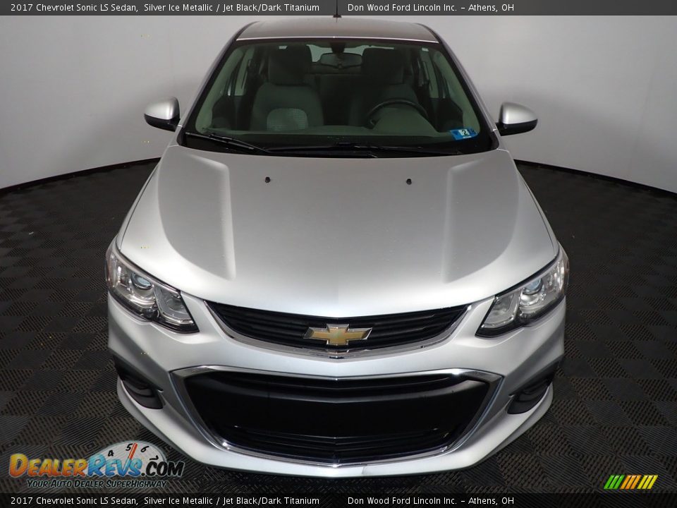 2017 Chevrolet Sonic LS Sedan Silver Ice Metallic / Jet Black/Dark Titanium Photo #4