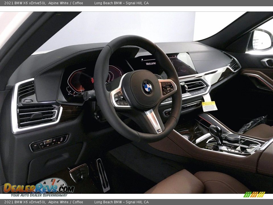2021 BMW X6 xDrive50i Steering Wheel Photo #7