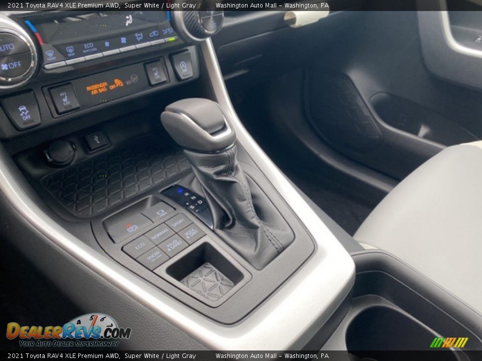 2021 Toyota RAV4 XLE Premium AWD Super White / Light Gray Photo #5
