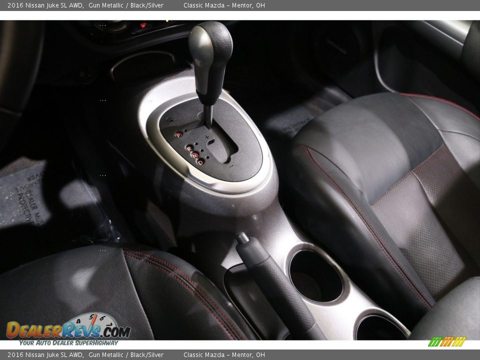 2016 Nissan Juke SL AWD Gun Metallic / Black/Silver Photo #16