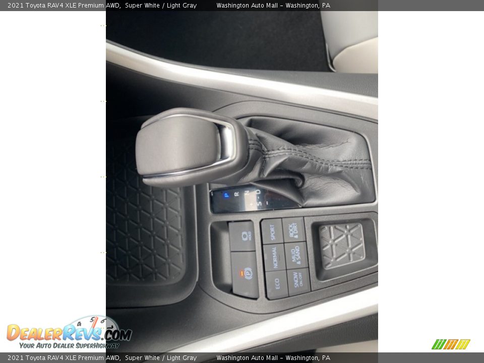 2021 Toyota RAV4 XLE Premium AWD Super White / Light Gray Photo #18