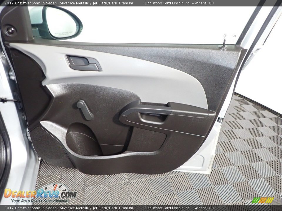 2017 Chevrolet Sonic LS Sedan Silver Ice Metallic / Jet Black/Dark Titanium Photo #24