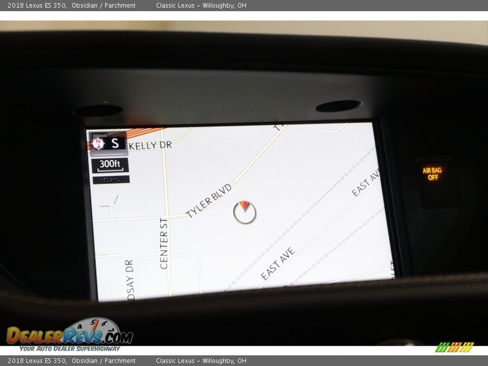 2018 Lexus ES 350 Obsidian / Parchment Photo #16
