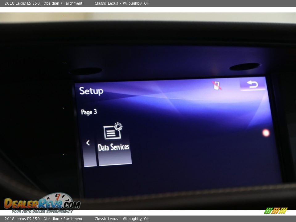 2018 Lexus ES 350 Obsidian / Parchment Photo #23