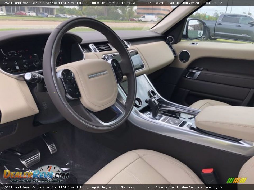 Dashboard of 2021 Land Rover Range Rover Sport HSE Silver Edition Photo #15