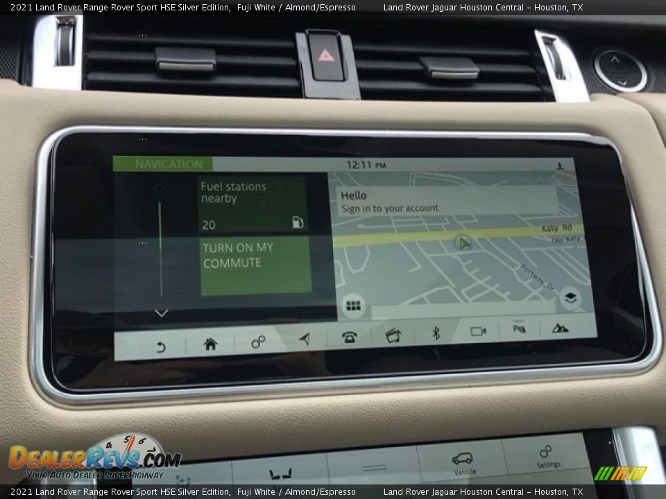 Navigation of 2021 Land Rover Range Rover Sport HSE Silver Edition Photo #25